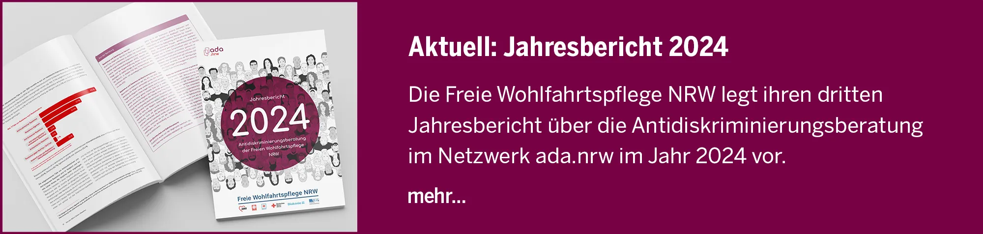 Mehr zum Jahresbericht 2024 ada.nrw erfahren